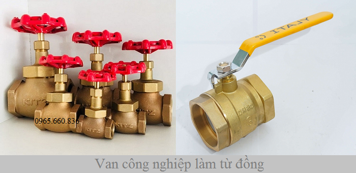 Đồng là gì, Các loại van đồng.