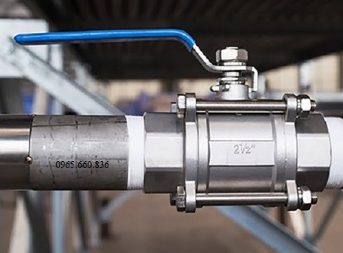 Ứng dụng áp lực nước, hơi nước, khí nén, van bi.
