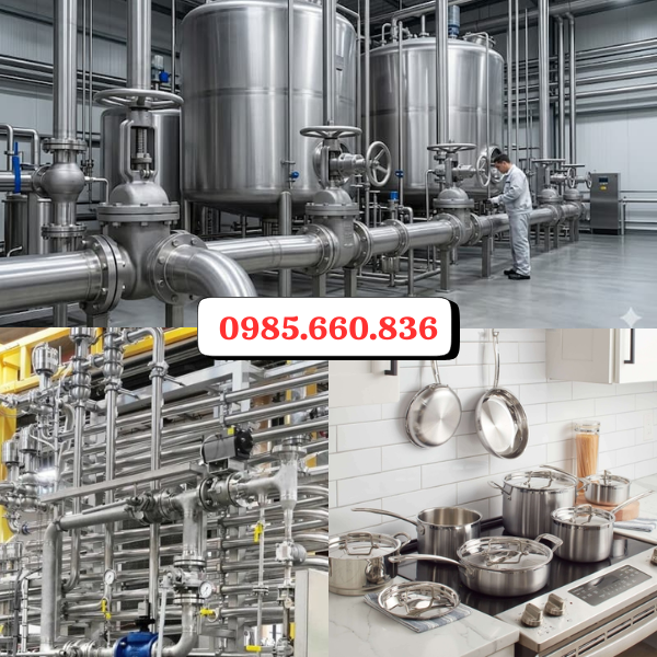 Ứng dụng của inox 316 phổ biến