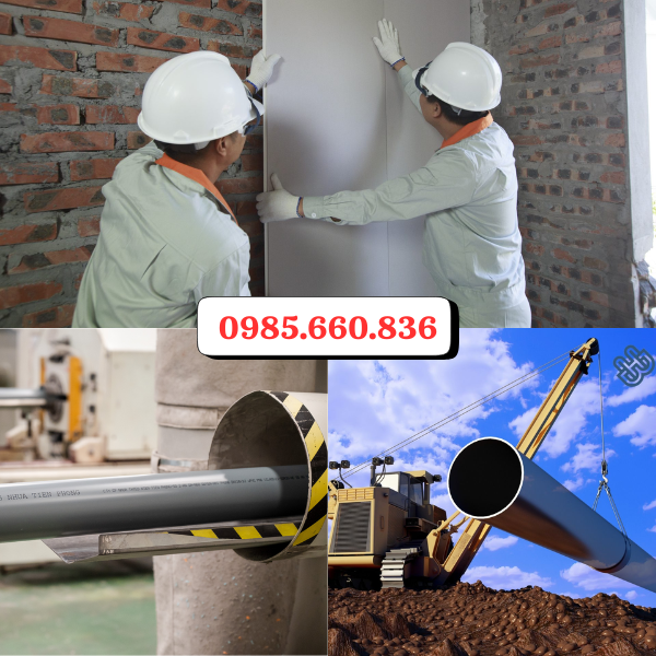 Ứng dụng của PVC trong ngành xây dựng
