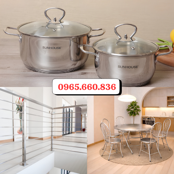 Ứng dụng inox 201 trong thực tế