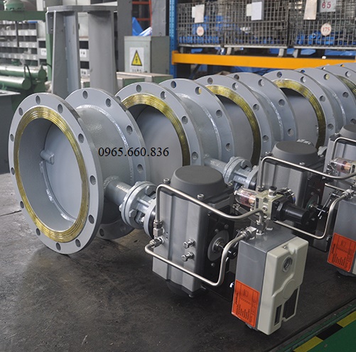 Van bướm điều khiển khí nén DN1500.