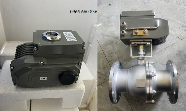Cấu tạo van bi điều khiển điện 220V.