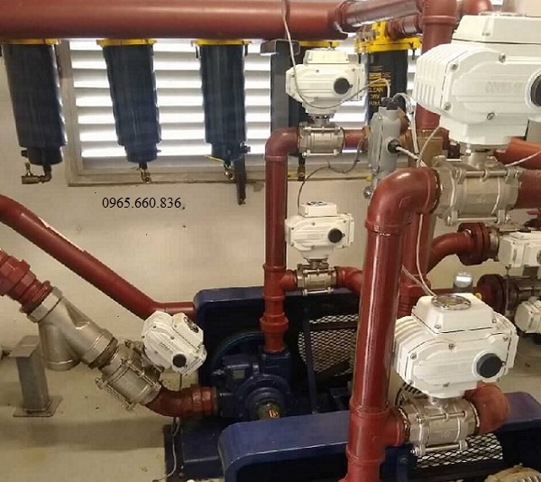 Ứng dụng van bi điều khiển điện giá tốt.
