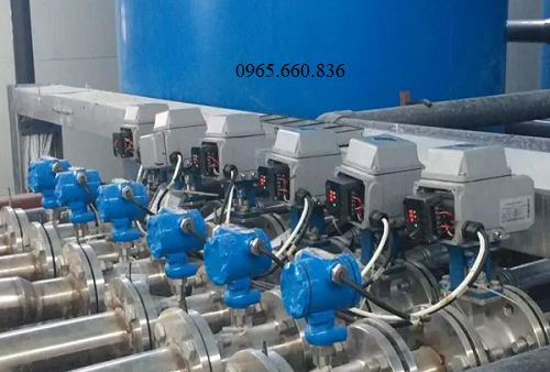 Ứng dụng van bướm điều khiển điện công nghiệp.