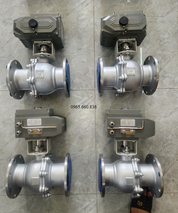 Van bi điều khiển điện chịu nhiệt chịu áp.