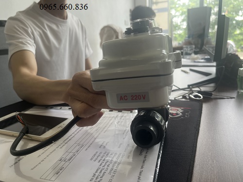 Van bi điều khiển điện hàn quốc công nghiệp.