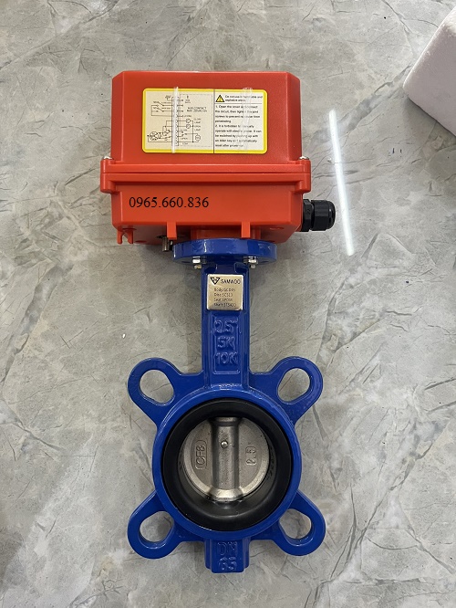 Van bướm điều khiển diện 24v, 110v, 220v.