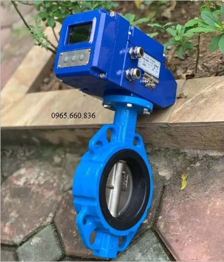 Van bướm điều khiển điện khí nén tuyến tính.