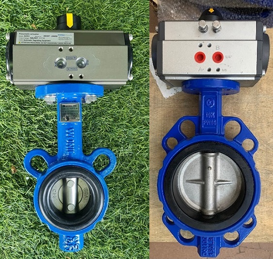 Van khí nén dạng cánh bướm.