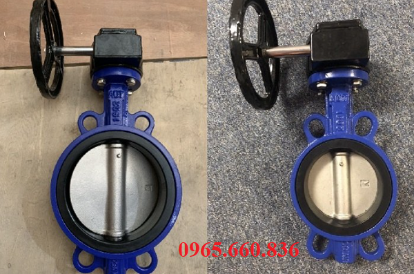 hình ảnh thực tế van bướm d371x-10