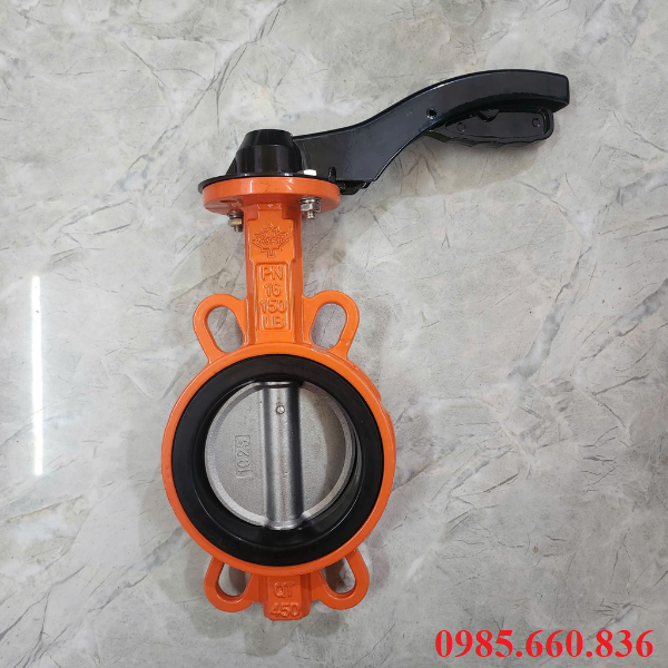 Khái niệm về van bướm gang tay gạt Châu Âu