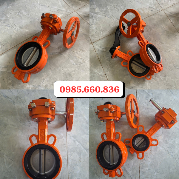 Ứng dụng của van bướm gang tay quay KSPM