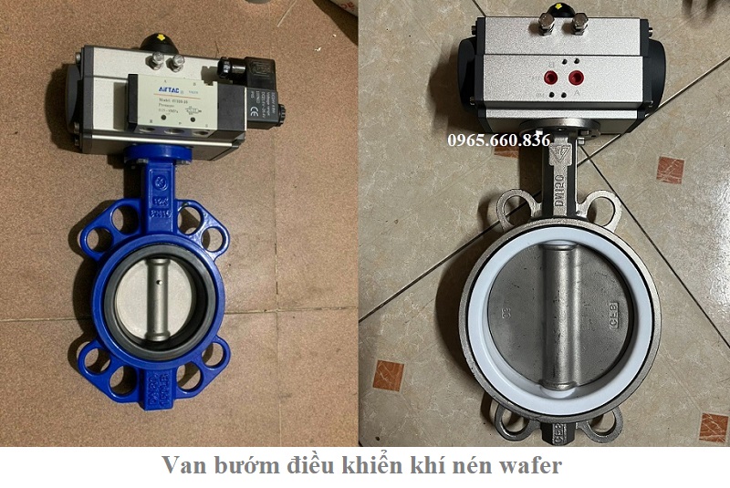 van bướm điều khiển khí nén wafer là gì