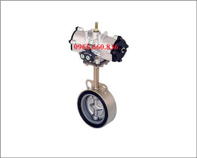 van bướm inox điều khiển khí nén nhật bản 1