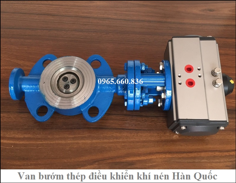 van bướm th&eacute;p điều khiển kh&iacute; n&eacute;n h&agrave;n quốc l&agrave; g&igrave;