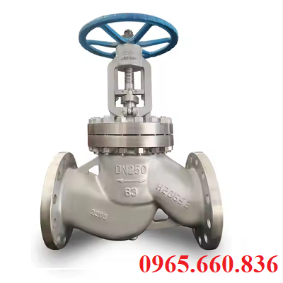 Van cầu tay quay inox 
