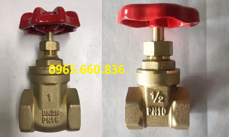 c&aacute;ch lắp đặt van cổng đồng Nhật Bản