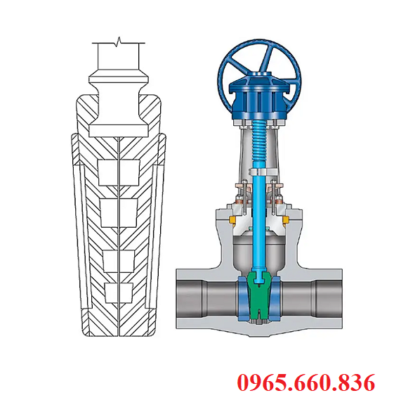 van cổng 75