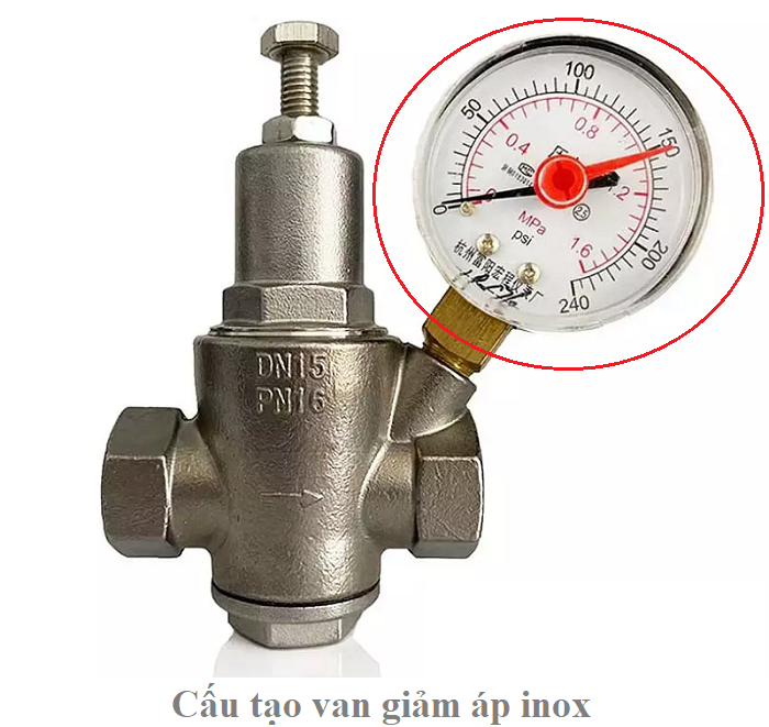 cấu tạo van giảm &aacute;p inox