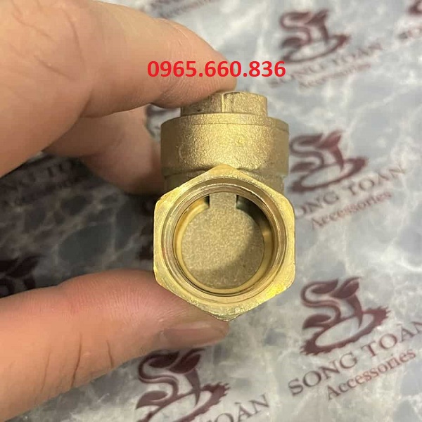 van một chiều l&aacute; lật lắp ren