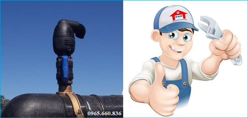 c&aacute;ch lắp đặt van xả kh&iacute;