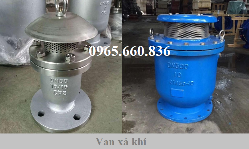 giới thiệu chung van xả kh&iacute;
