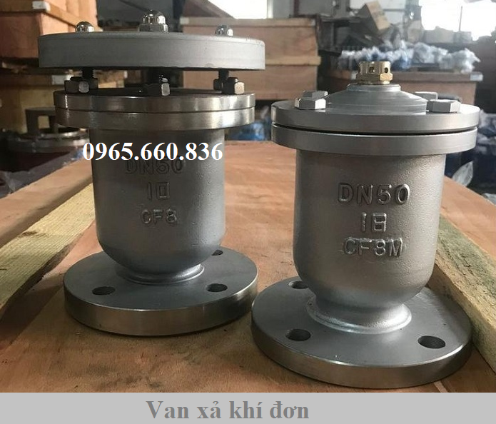 van xả kh&iacute; đơn