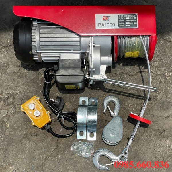 M&aacute;y tời điện treo tải trọng lớn