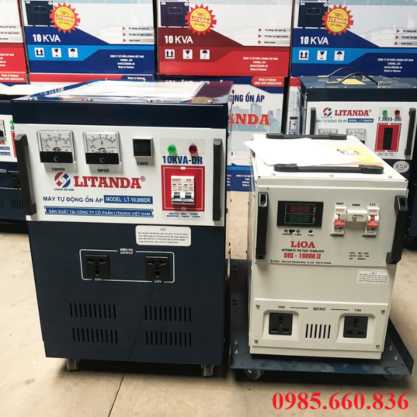 Thế nào là ổn áp Lioa 10KVA?