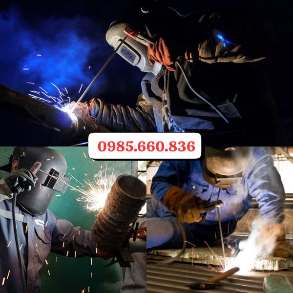Ứng dụng thực tế máy hàn que