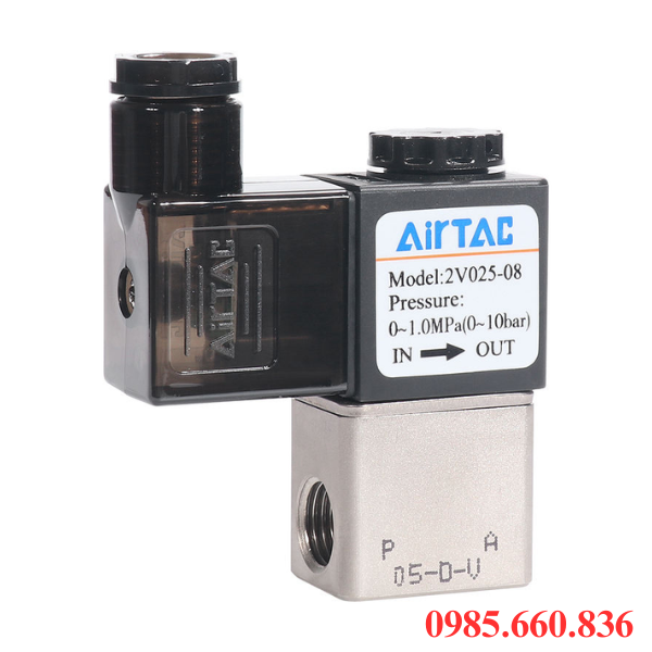 Báo giá van điện từ khí nén 2V025-08 chính hãng, uy tín