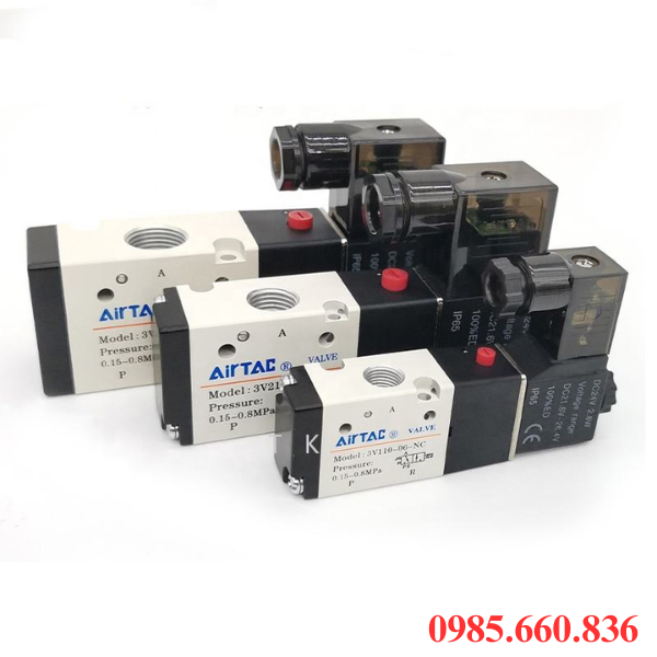 Cách bảo dưỡng, vận hành van điện từ khí nén 3V210-08-08