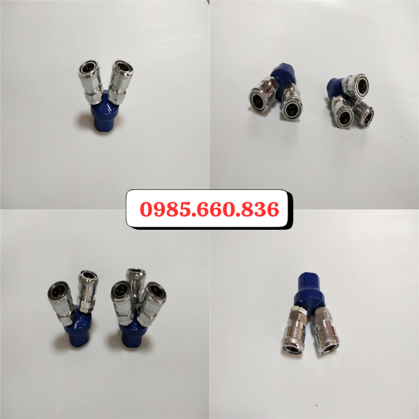 Địa chỉ cung cấp bộ chia khí nén 2 chạc chất lượng