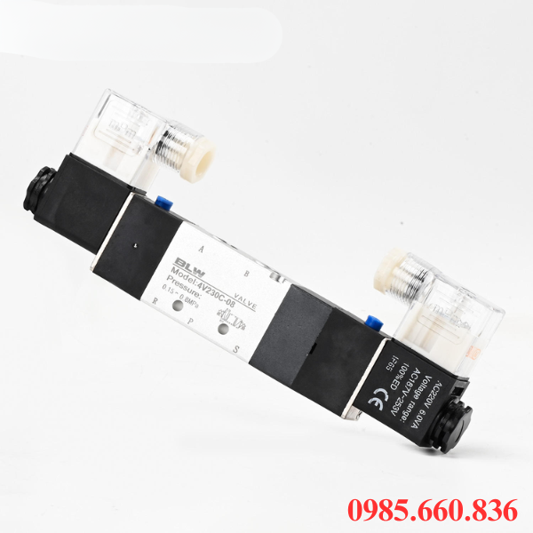 Địa chỉ cung cấp van điện từ khí nén 4V230-08 uy tín