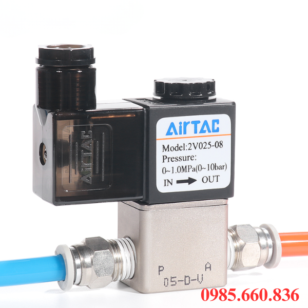 Giới thiệu chung về van điện từ khí nén 2V025-08
