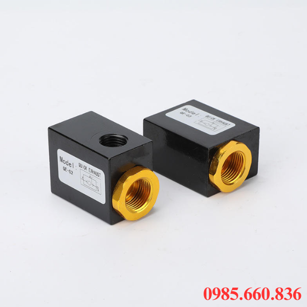 Hướng dẫn lắp đặt, sủ dụng van xả nhanh khí nén