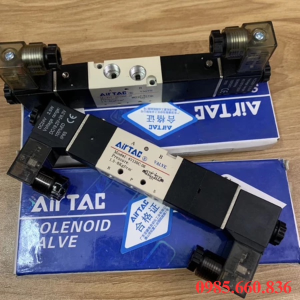 Hướng dẫn lắp đặt van điện từ khí nén 4V130C-06