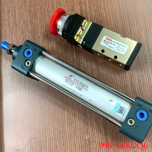 Mua van điều khiển kh&iacute; n&eacute;n nhấn nhả MV-10A uy t&iacute;n