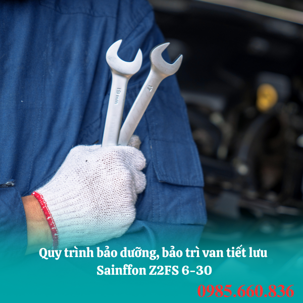 Quy trình bảo dưỡng, bảo trì van tiết lưu Sainffon Z2FS 6-30