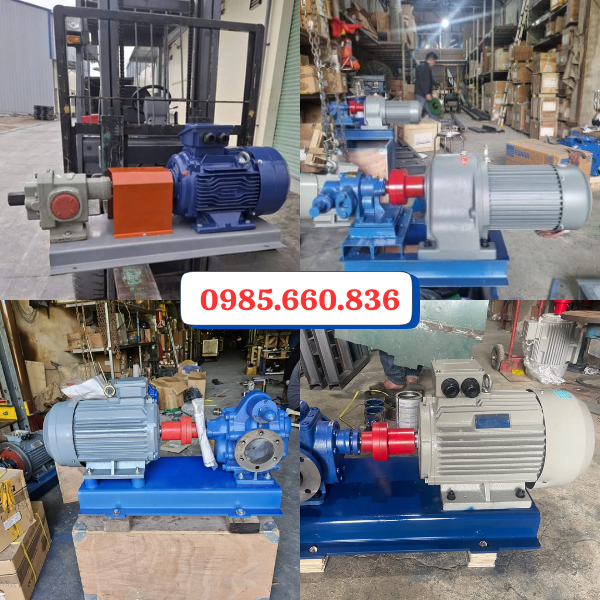 Ứng dụng bơm bánh răng JP20/18/F21/S6/R