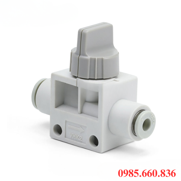 Ứng dụng van khóa khí nén nhựa trắng inox