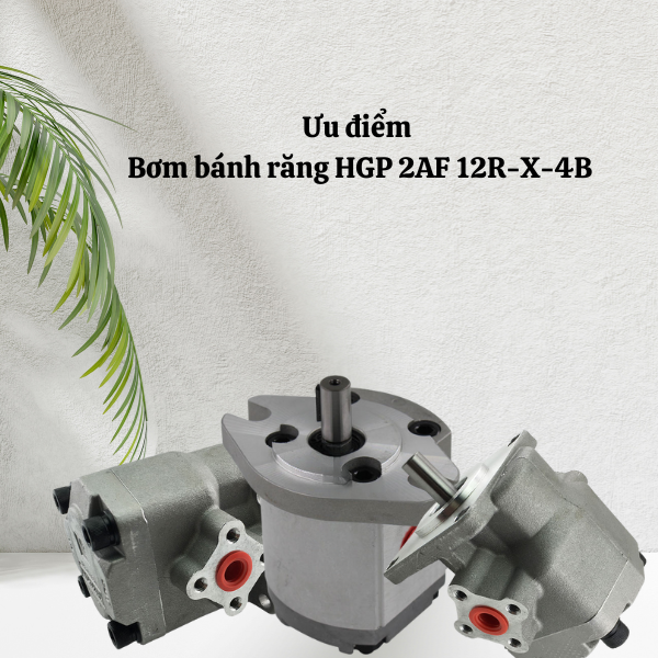 Ưu điểm bơm bánh răng HGP 2AF 12R-X-4B