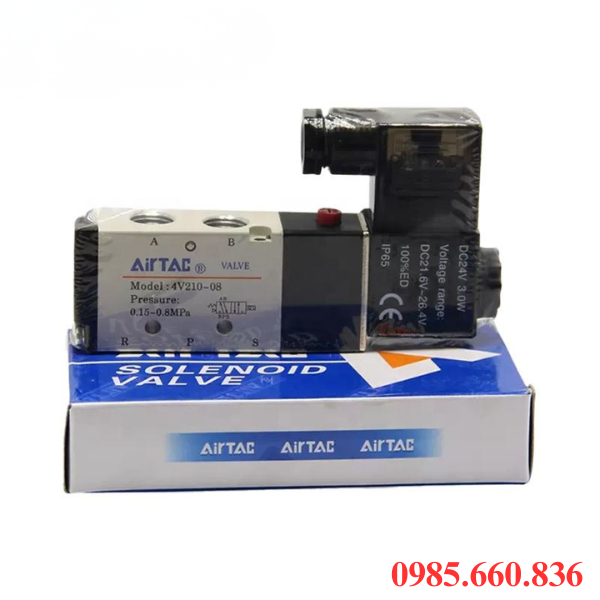 Ưu điểm nổi bật van điện từ khí nén 4V210-08