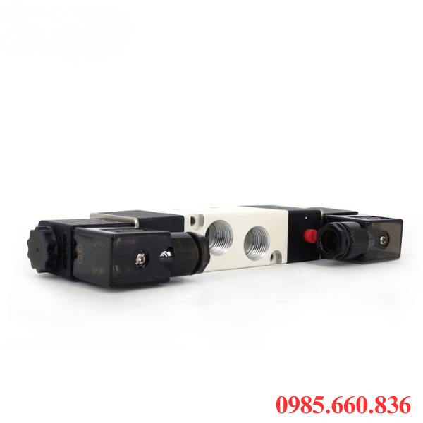 Vai trò van điện 4V330C-10 trong hệ thống khí nén