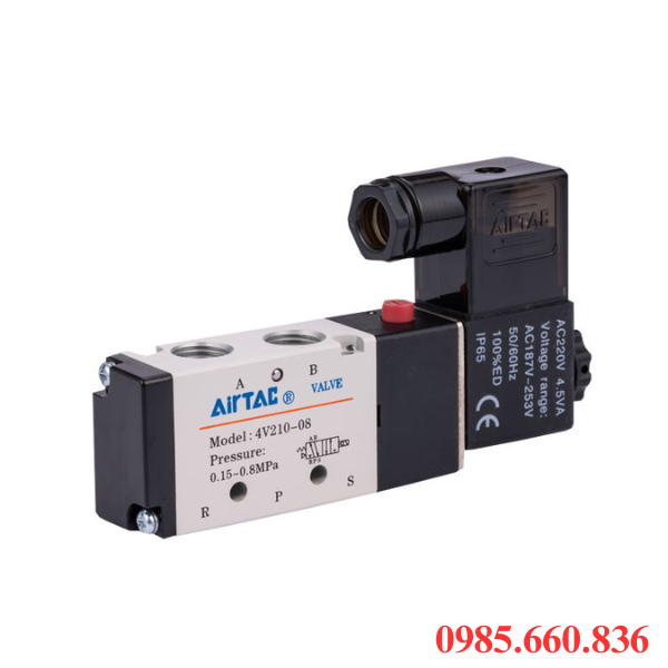 Van điện từ khí nén 4V210-08 là gì?