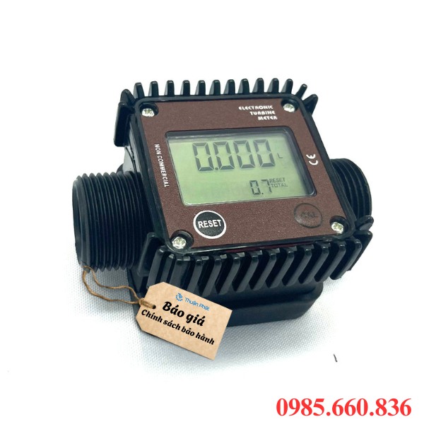Báo giá, chính sách bảo hành đồng hồ đo xăng dầu điện tử 1 inch