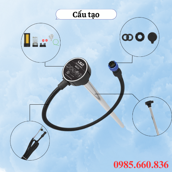 Cấu tạo của cảm biến đo xăng dầu