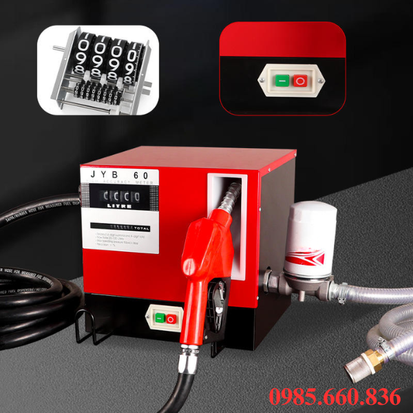 Cấu tạo hộp bơm dầu JYB-60 AC