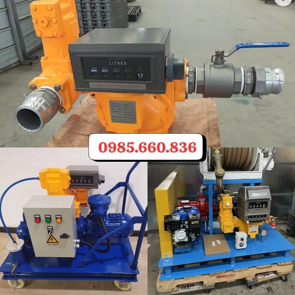 Ứng dụng đồng hồ đo xăng dầu M-40